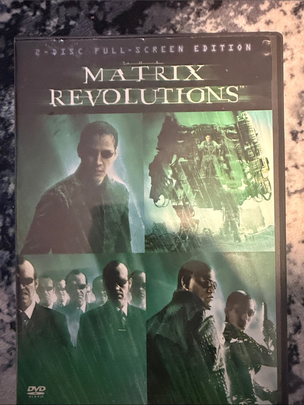 The Matrix Revolutions‎ DVD - Green Cover